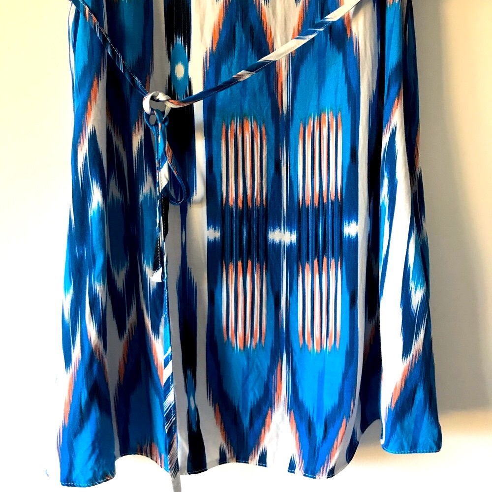 UK Design Short Summer Dress with Flowy Sleeves - Picture 11 of 11